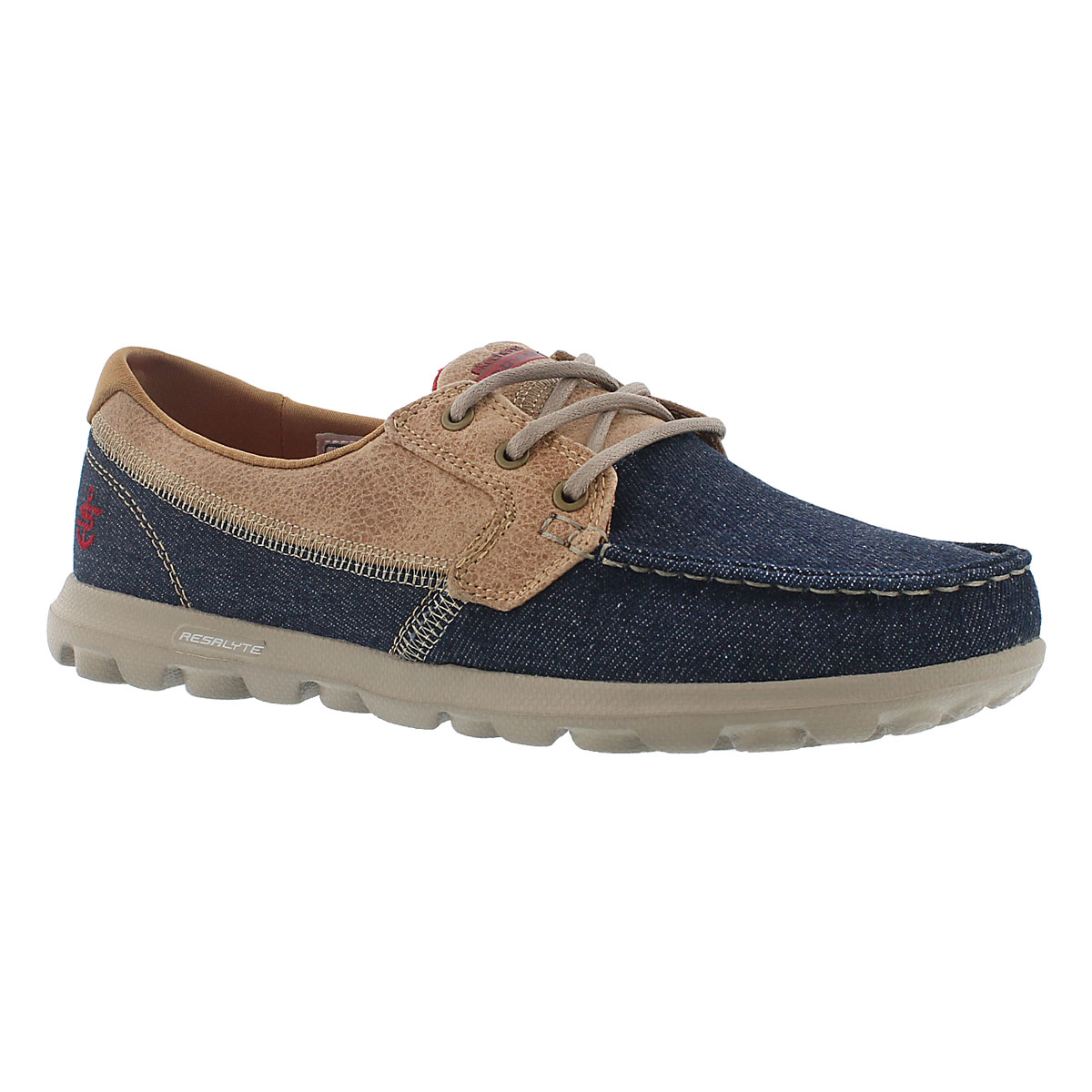 Chaussure bateau Embark, denim/tpe, fem