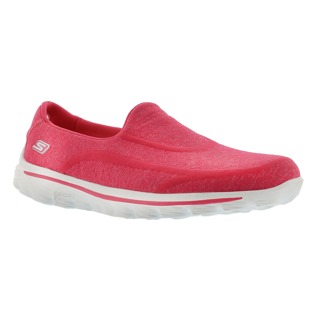 Lds GOwalk Super Sock pink slip on