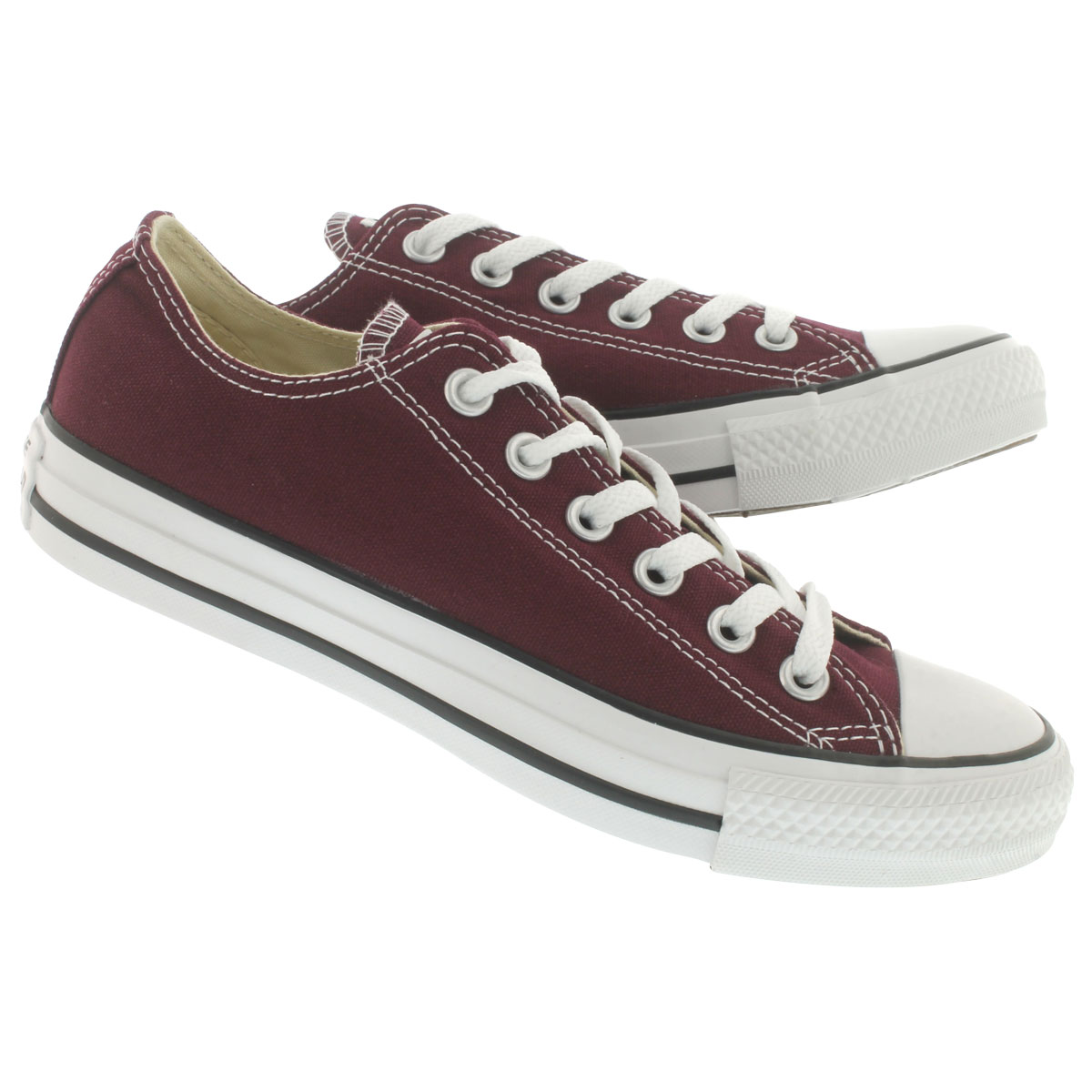 Lds CT All Star Core burgundy sneaker