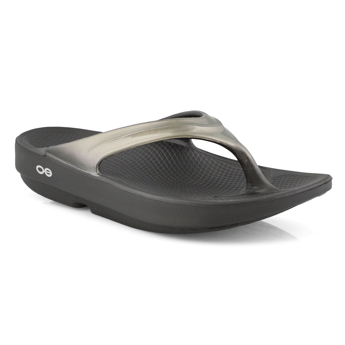 Lds OOlala blk/latte thong sndl