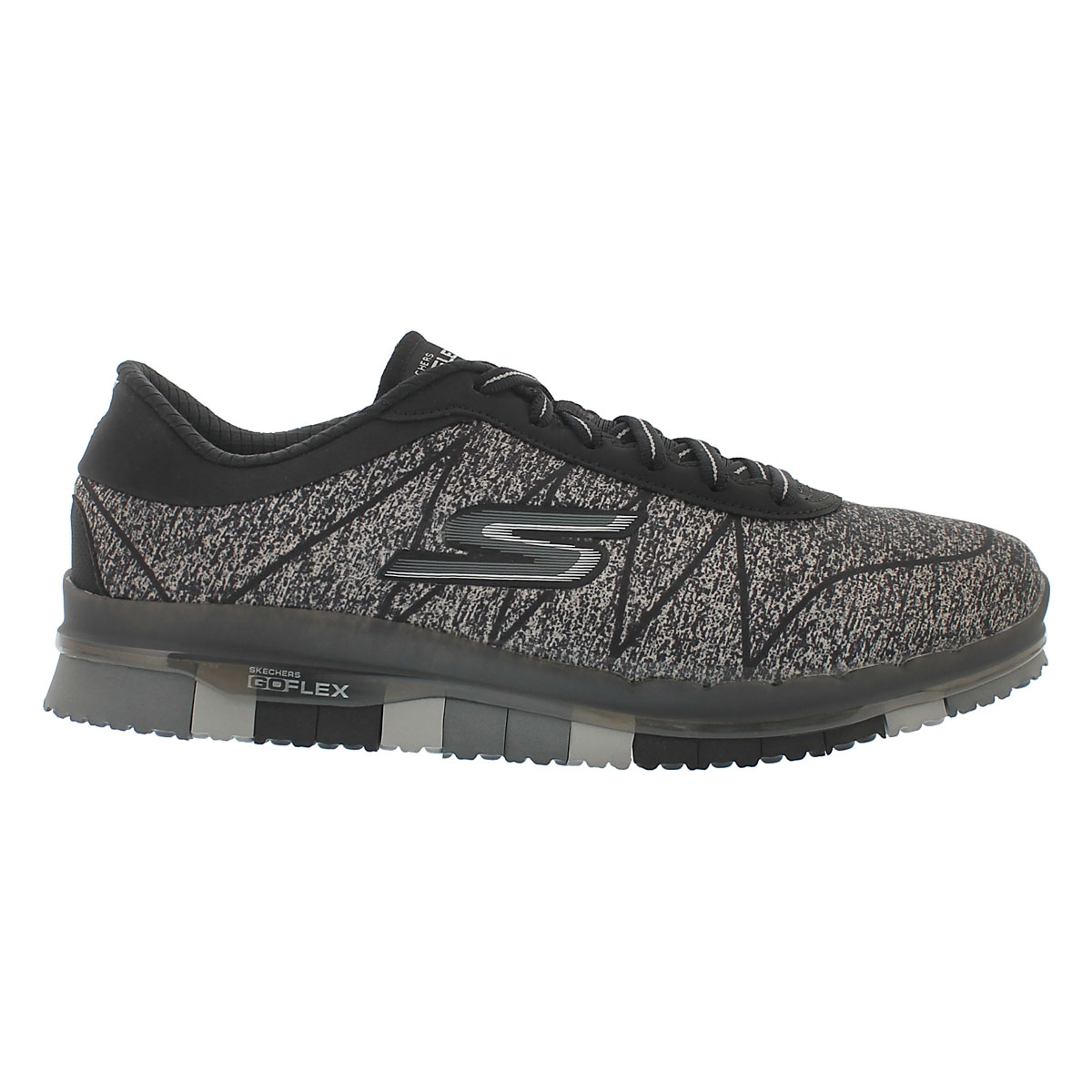 Lds Ability black lace up sneaker