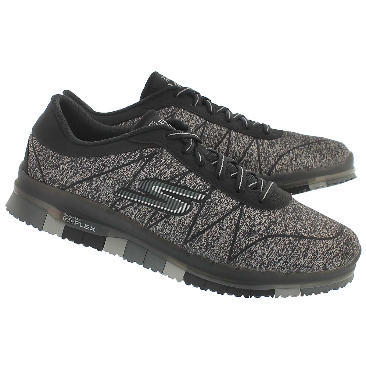 Lds Ability black lace up sneaker