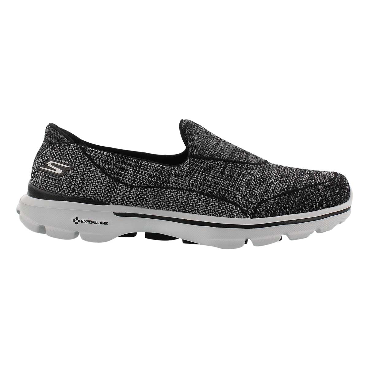 Lds Super Sock 3 blk/gry walking shoe