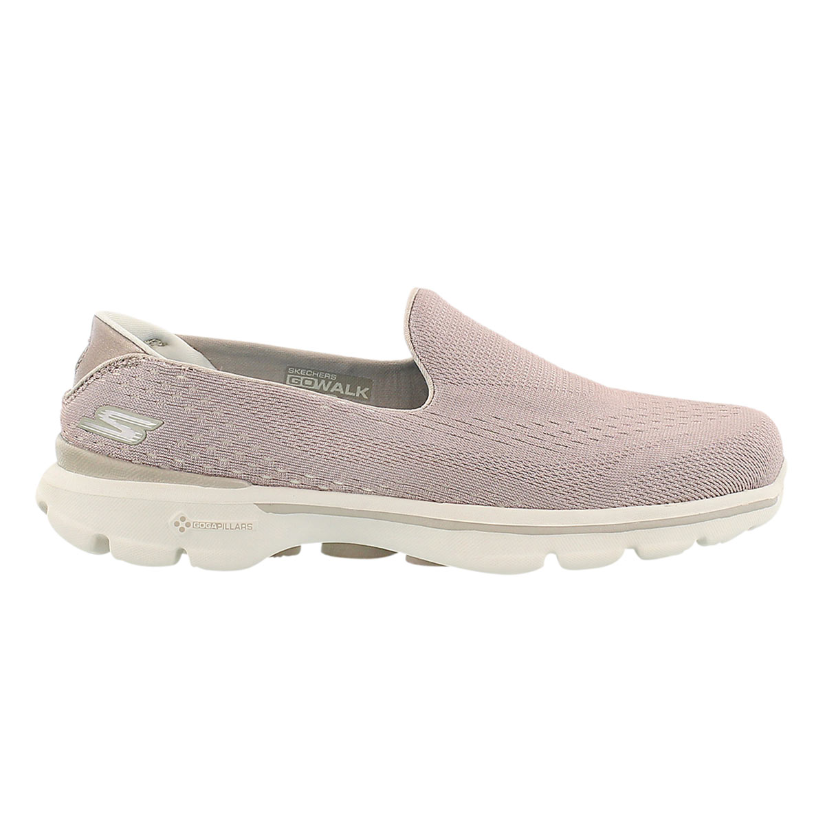 Lds GOwalk 3 natural slipon walking shoe