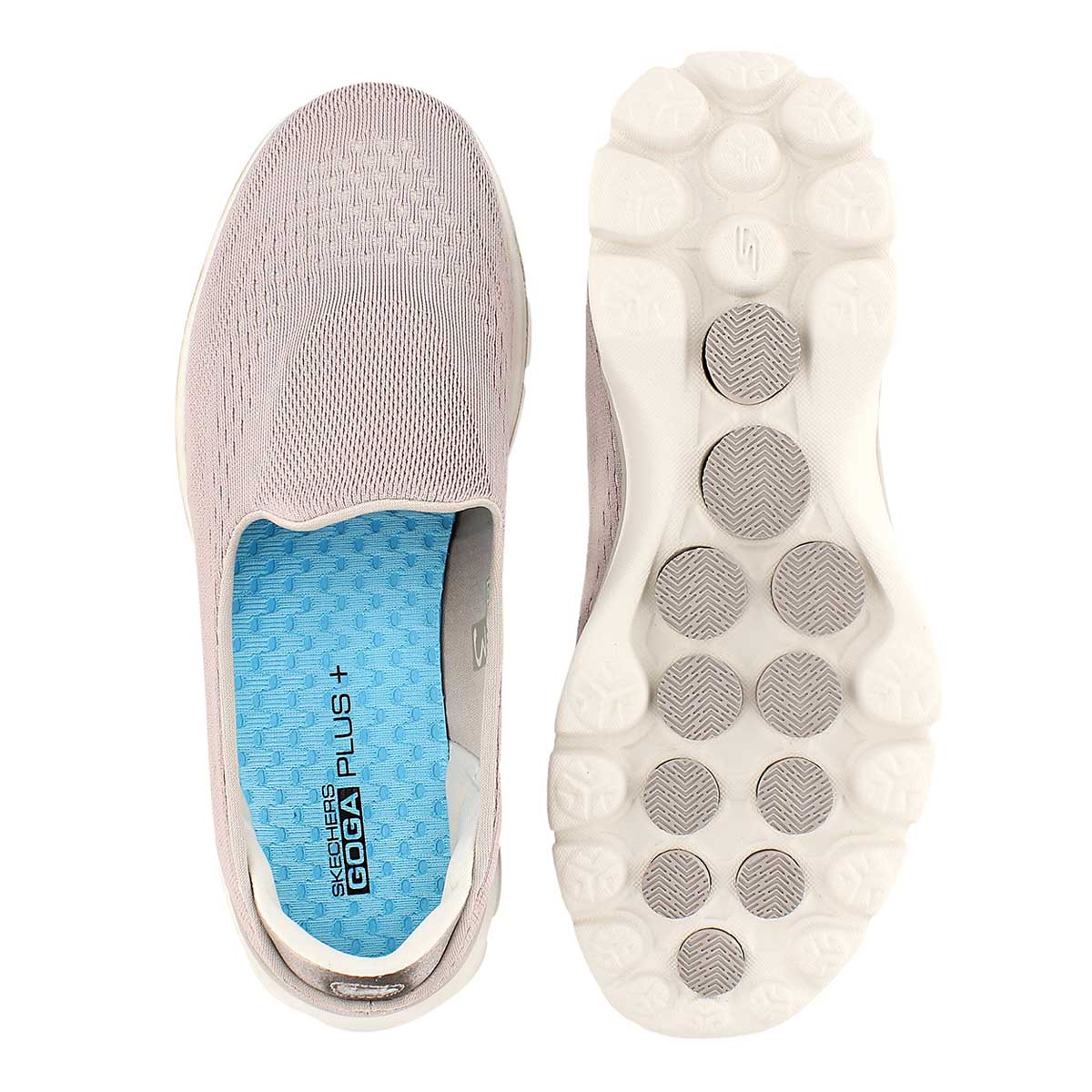 Lds GOwalk 3 natural slipon walking shoe