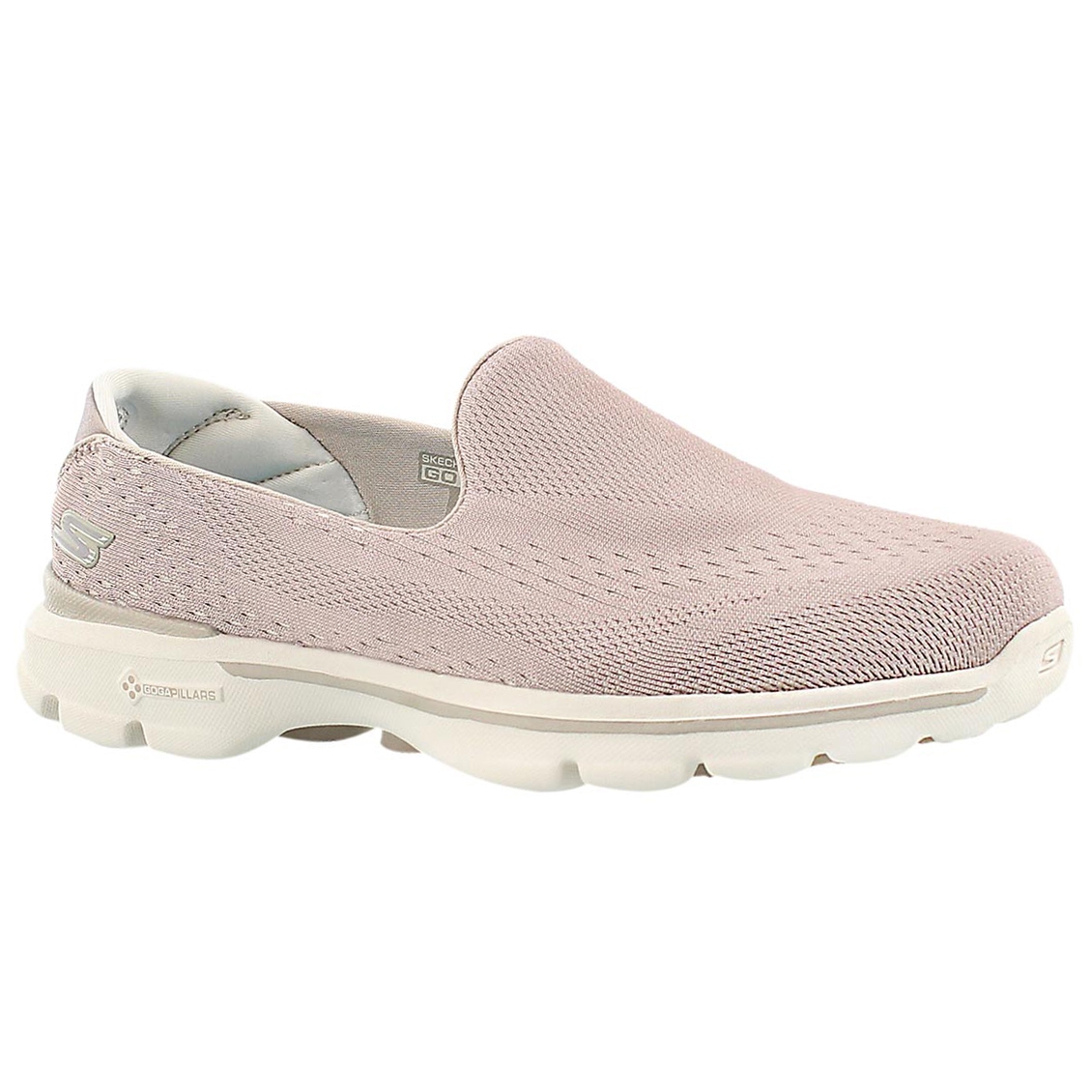 Lds GOwalk 3 natural slipon walking shoe
