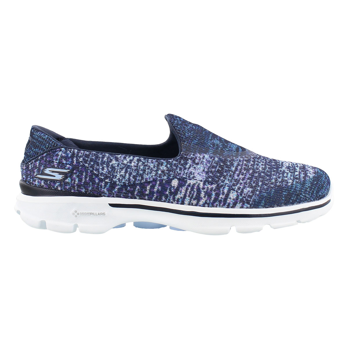 Lds GOwalk 3 Glisten nvy slipon walking