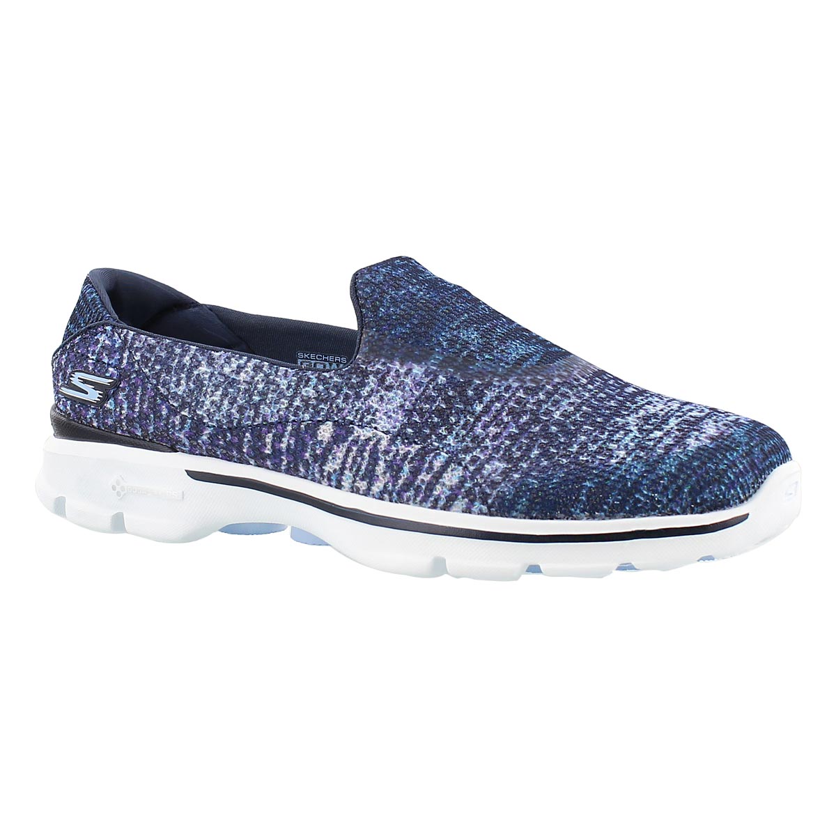Lds GOwalk 3 Glisten nvy slipon walking