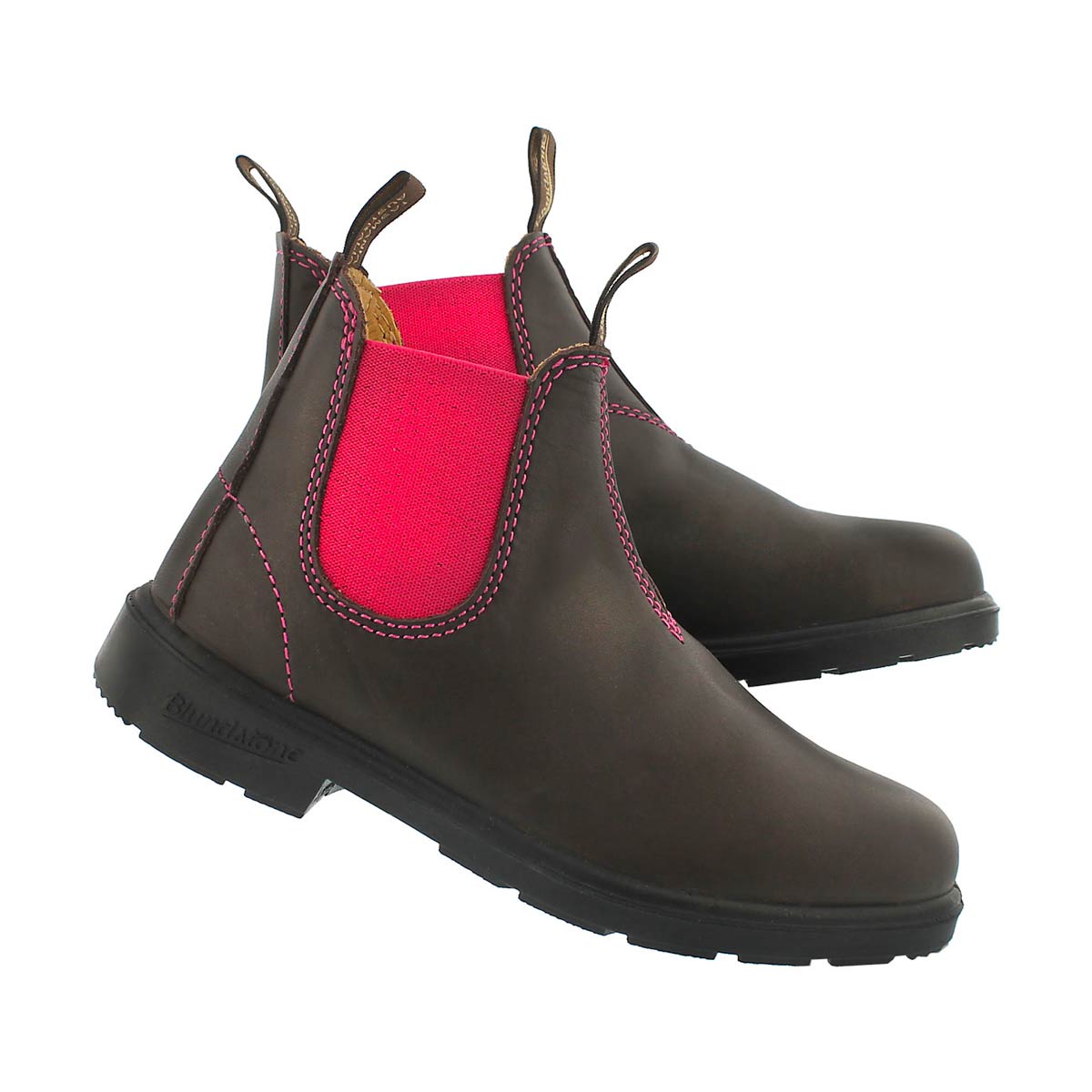 Kids Blunnies brown pink twin gore boot