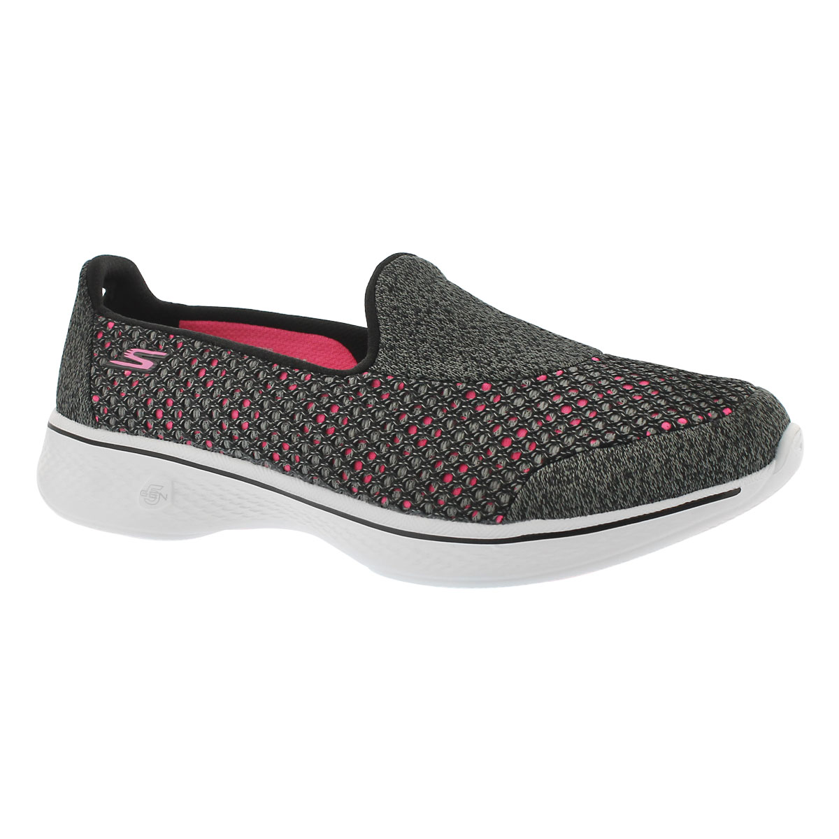 Women's GOwalk 4 KINDLE black walking shoes