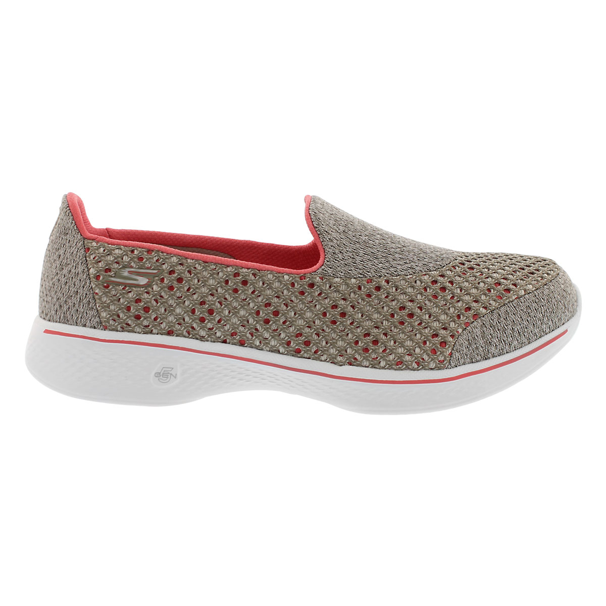Lds GO Walk 4 Kindle taupe walking shoe
