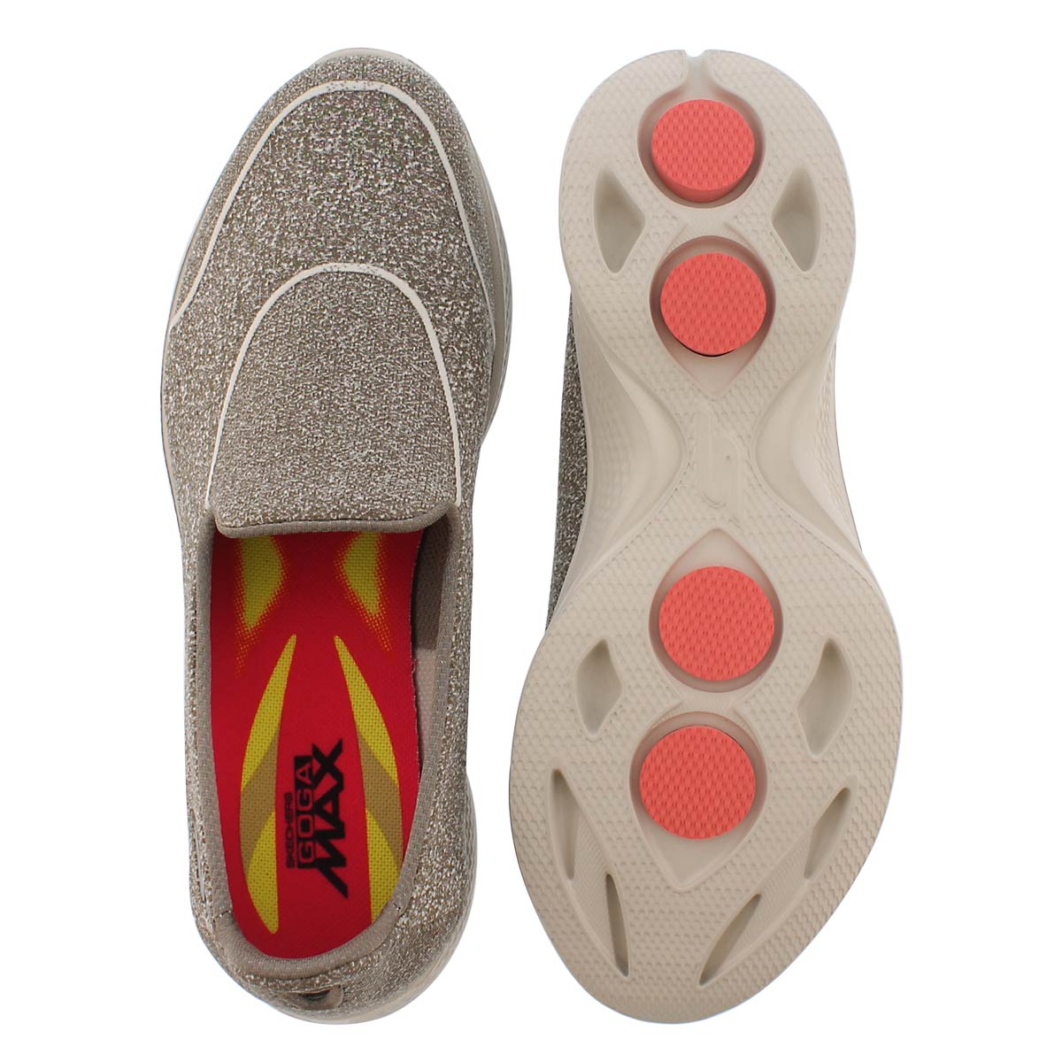 Lds GO Walk4 Super Sock tpe slip on shoe