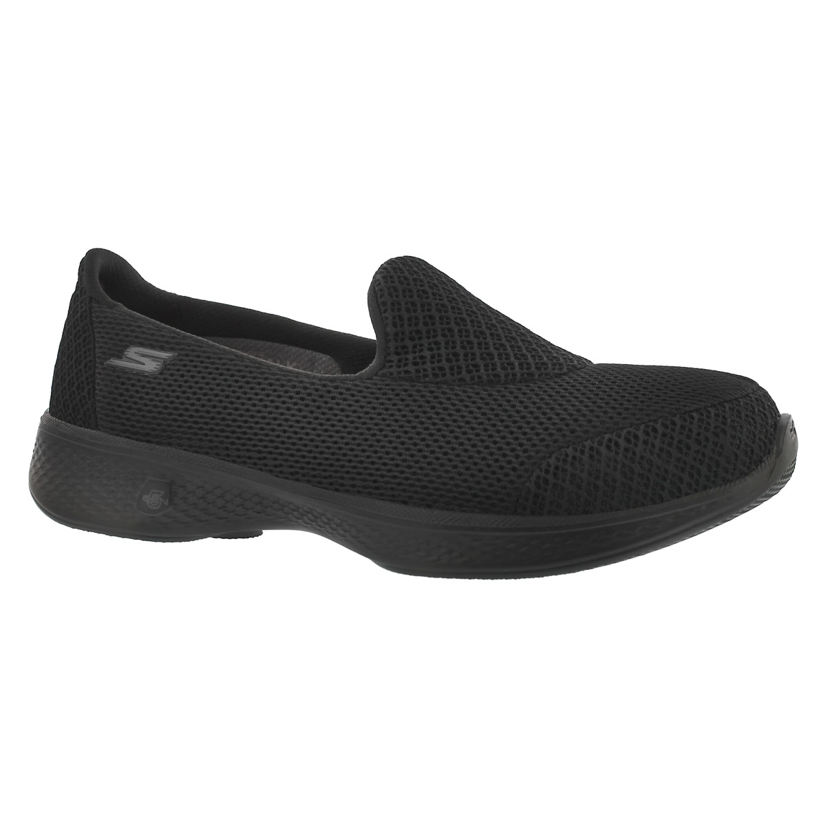 Lds GO Walk 4 Propel blk walking shoe
