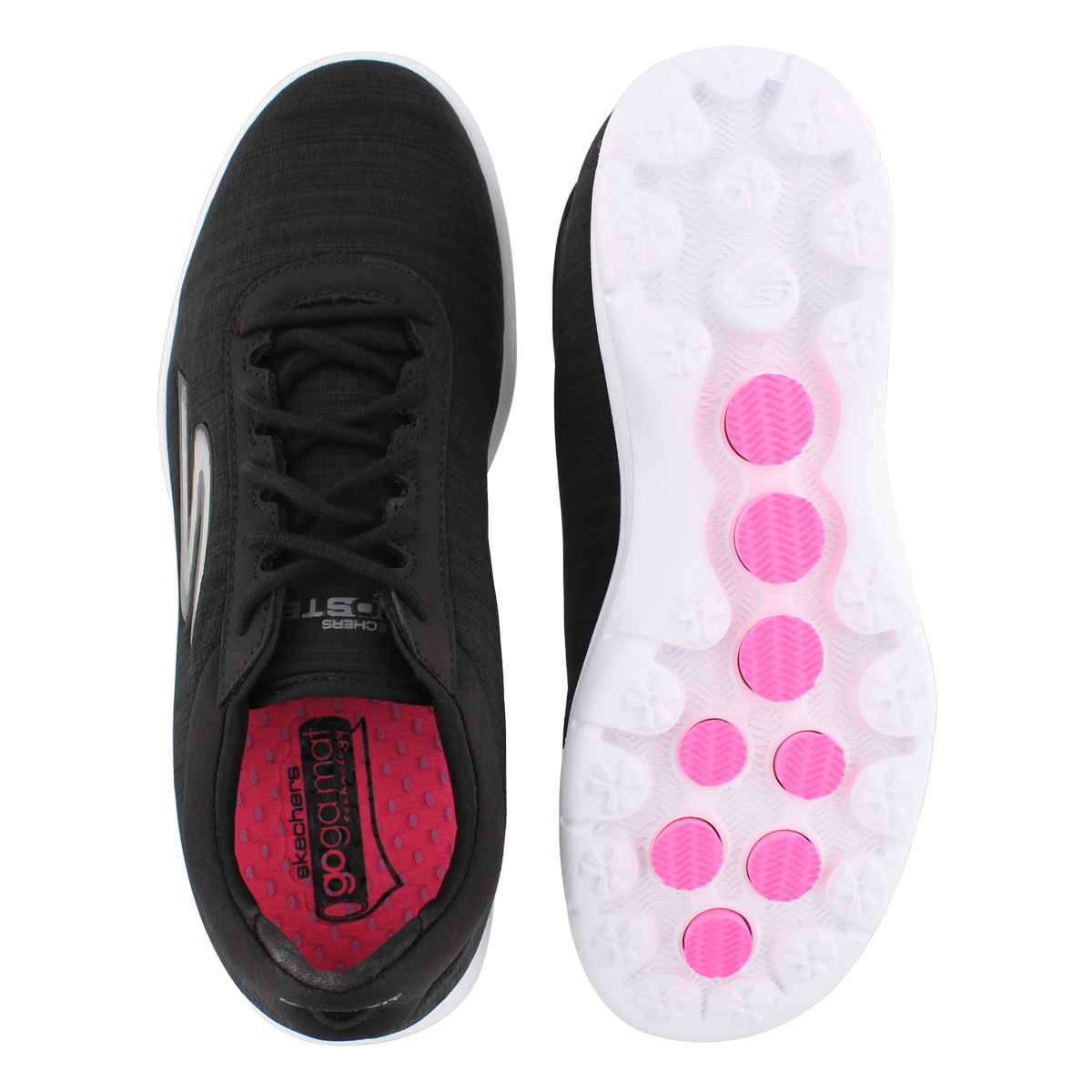 Lds GOstep Unmatched blk/wht sneaker