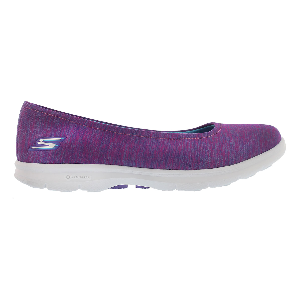 Lds GOstep Challenge pl/blu walking shoe