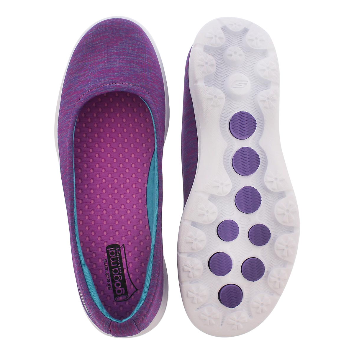 Lds GOstep Challenge pl/blu walking shoe