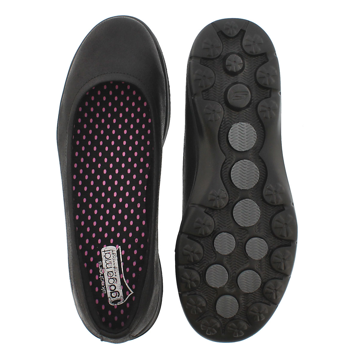 Lds Distinguished black casual flat