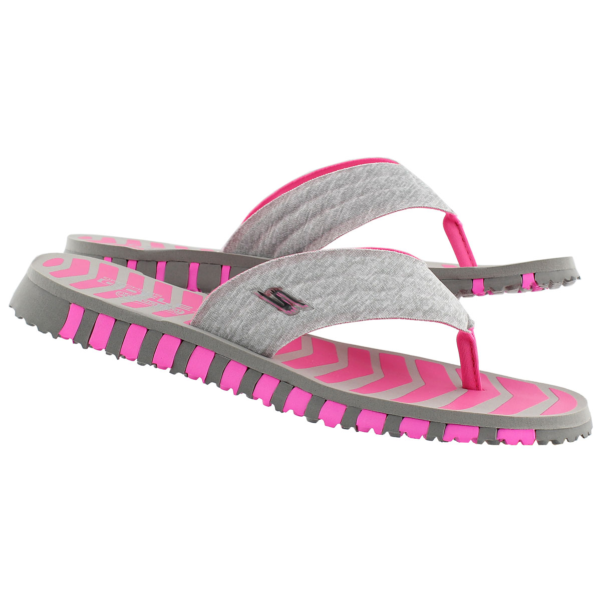 skechers go flex flip flops