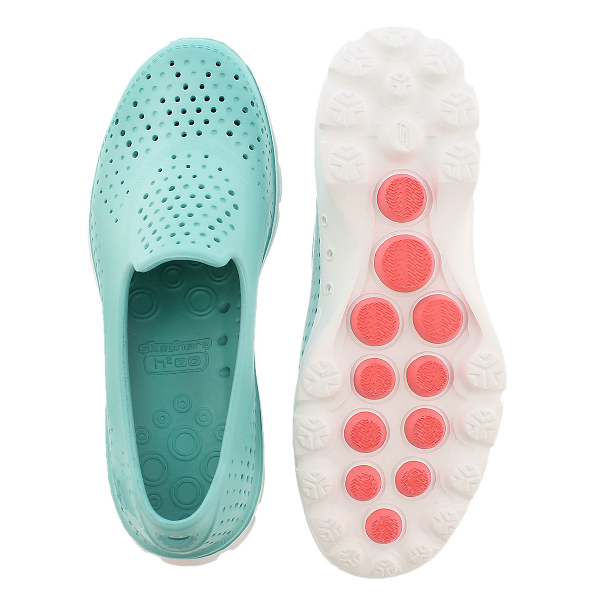 Lds H2 GO mint waterproof slip on