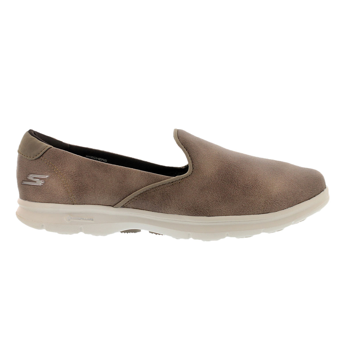 Lds Untouched taupe slip on loafer