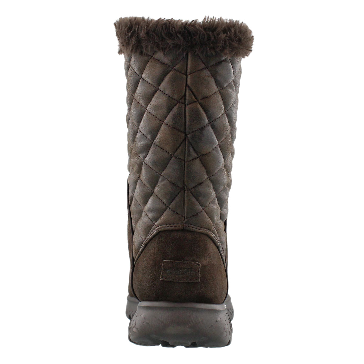 Lds 400 Snugly choc quilted mid boot