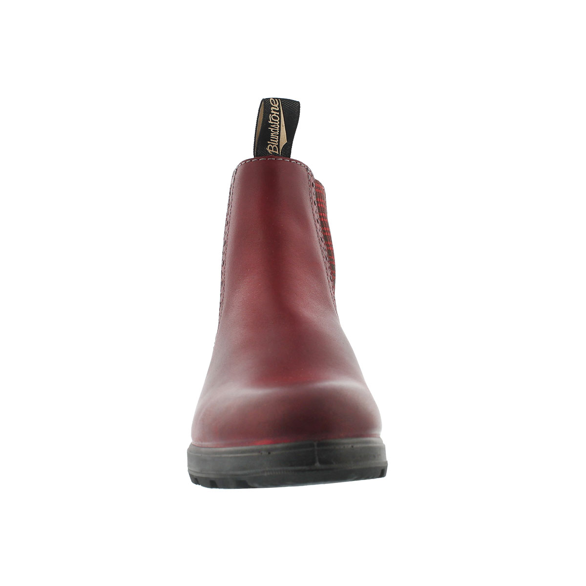 Botte Girlfriend, bourgogne/tartan, fem