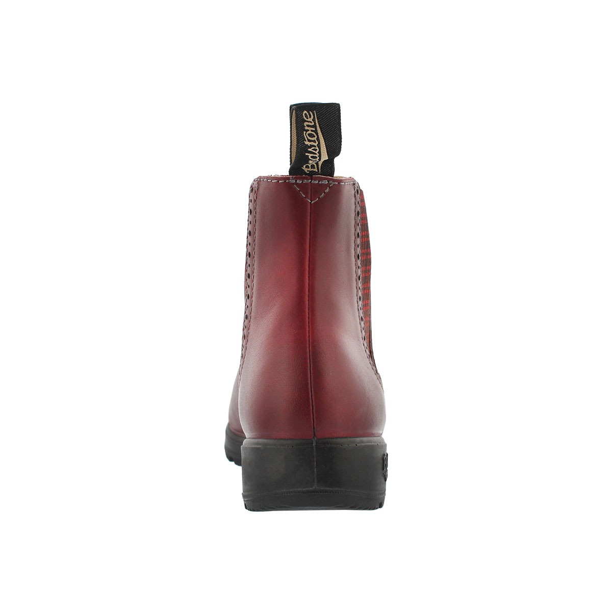 Botte Girlfriend, bourgogne/tartan, fem