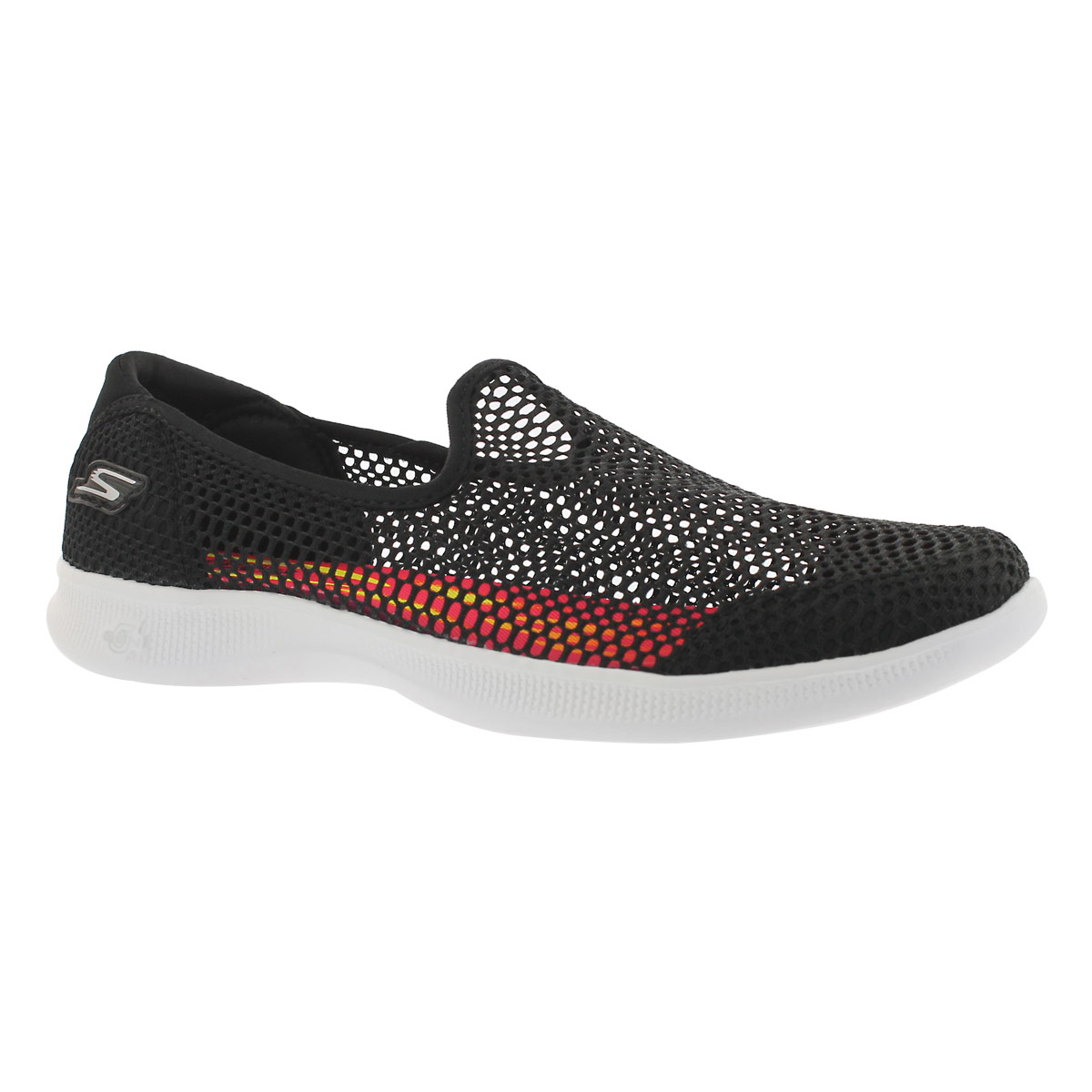 Women's GO STEP LITE WISPY black walking shoes