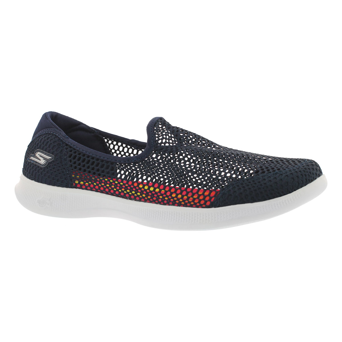 Women's GO STEP LITE WISPY navy walking shoes