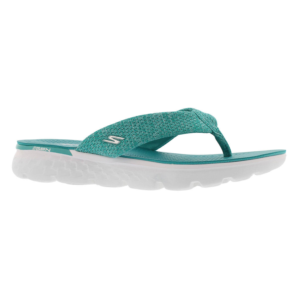 Women's ON-THE-GO 400 VIVACITY teal flip flops