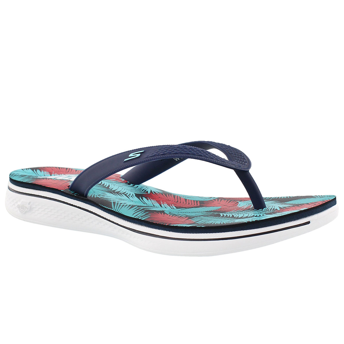 Women's H2 GOGA navy flip flops