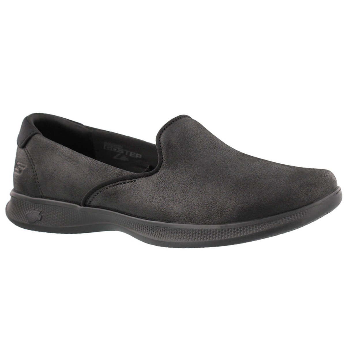 Women's GOstep LITE black casual slip ons