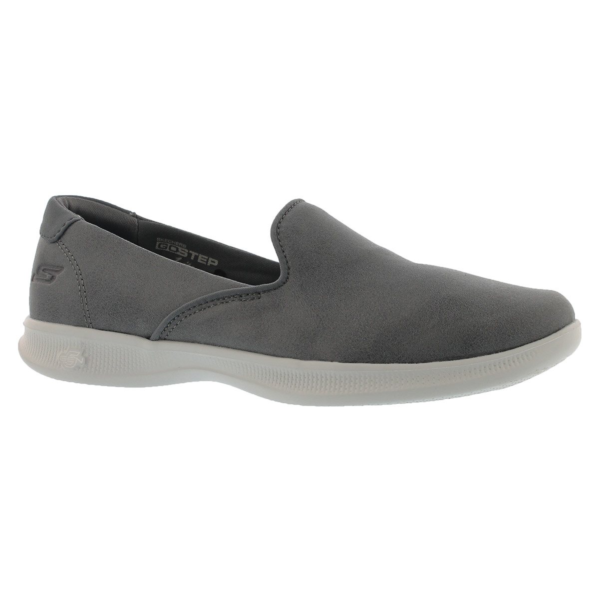 Women's GOstep LITE charcoal casual slip ons