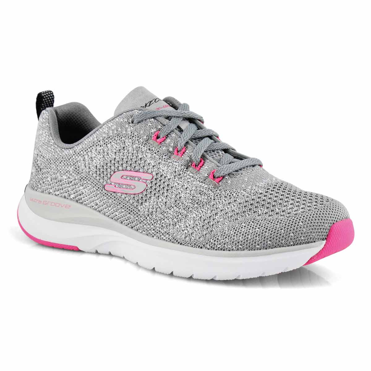 Lds Ultra Groove gry/pnk sneaker