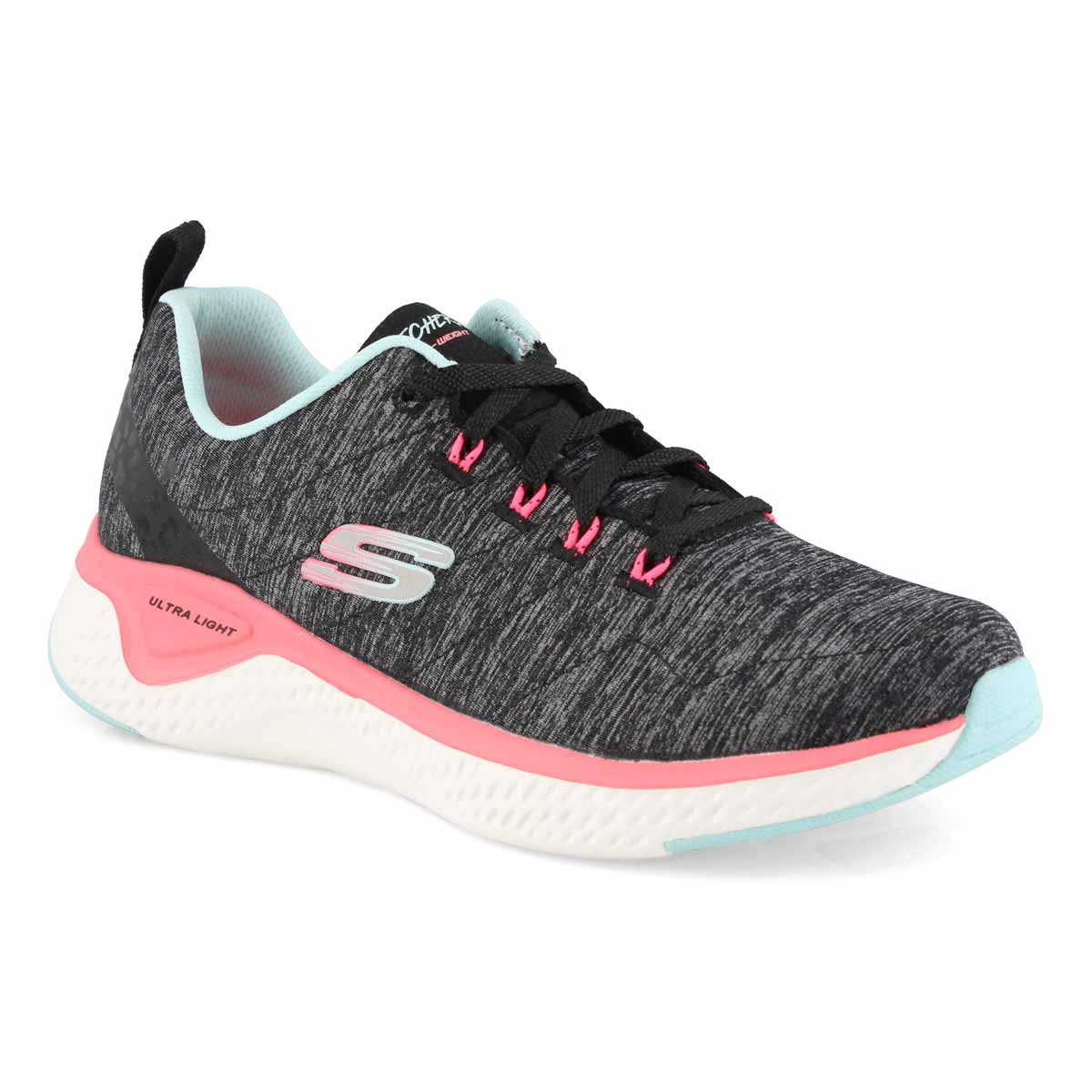 Skechers Women's Solar Fuse Sneaker - Black/M | SoftMoc.com