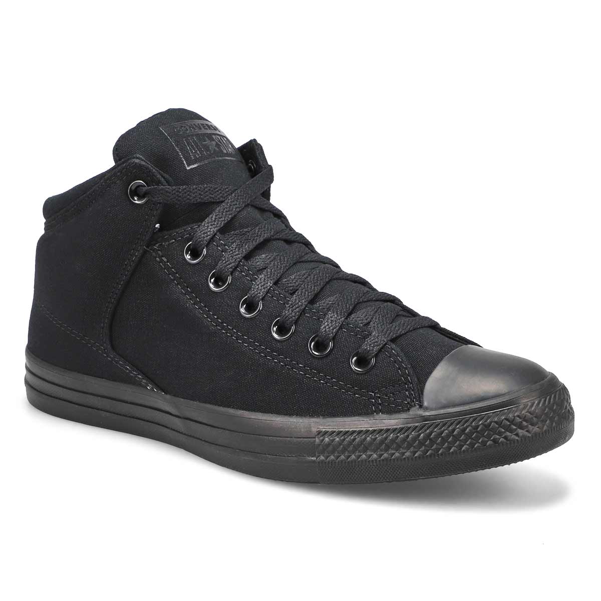 Mns CTAS High Street Cvs bk/bk mid cut