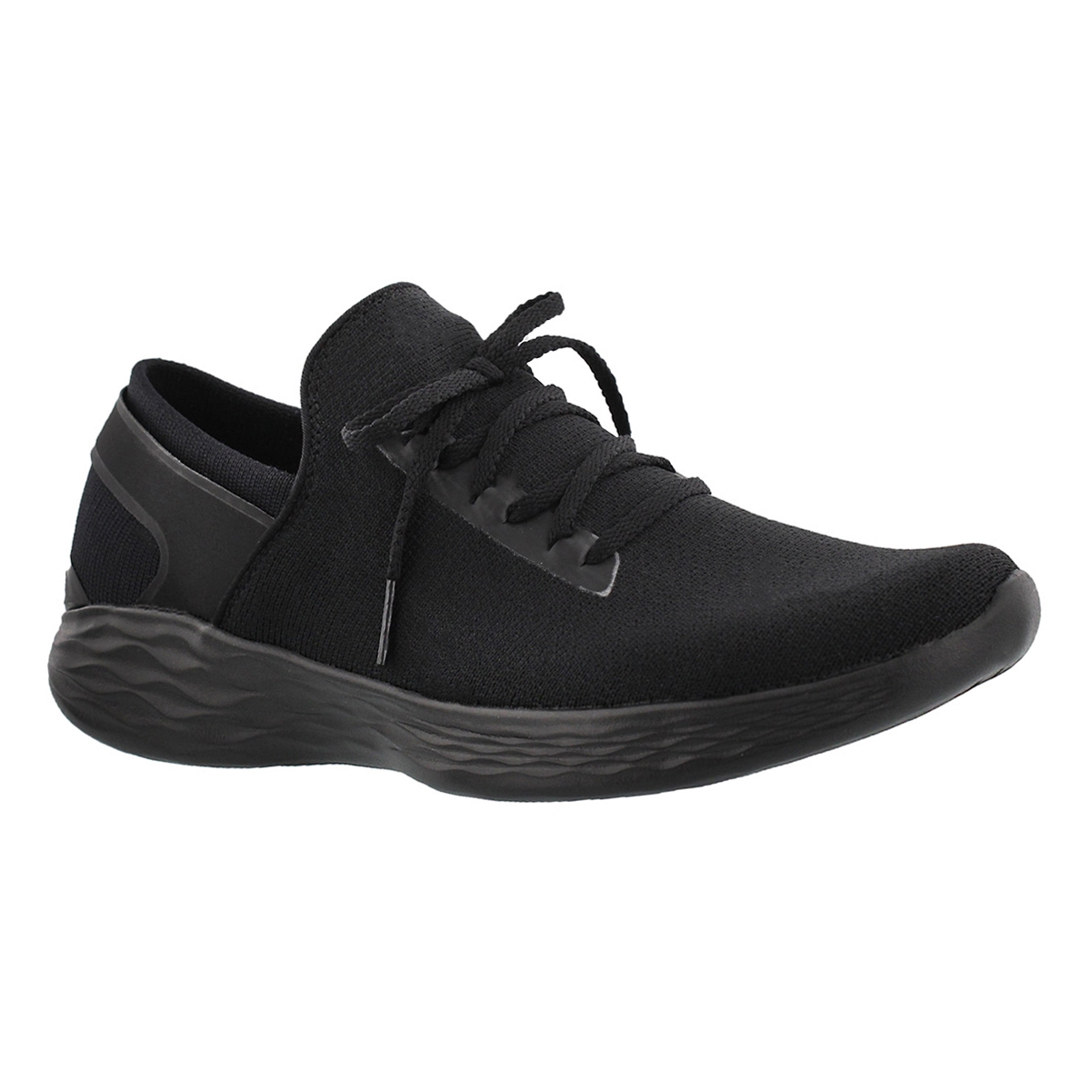 Women's YOU INSPIRE black slip on sneakers