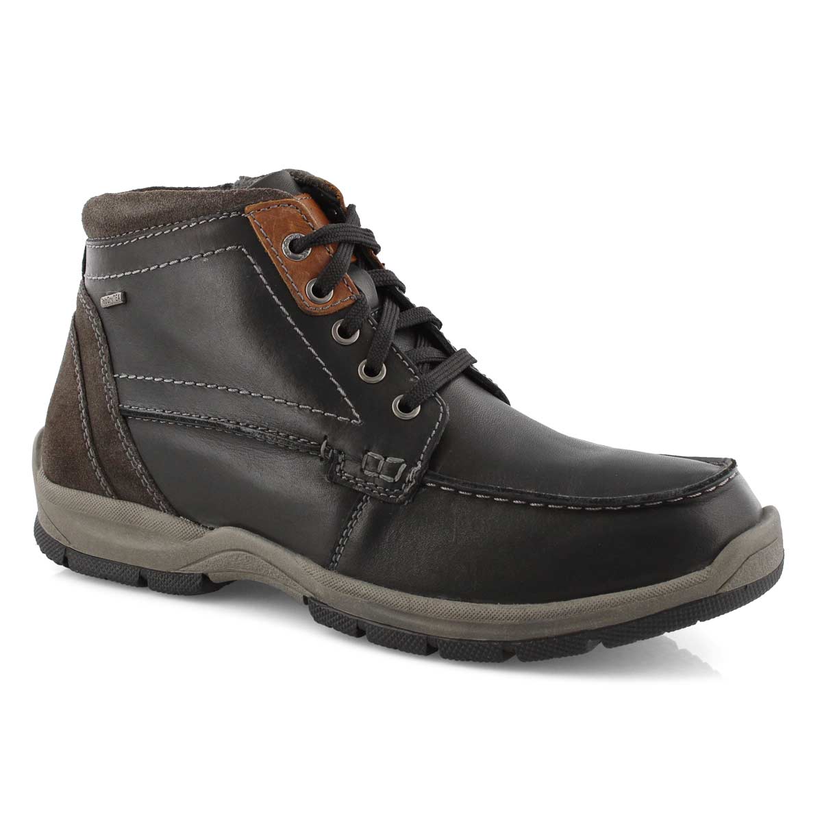 Mns Lenny 50 blk wtpf lace up ankle boot