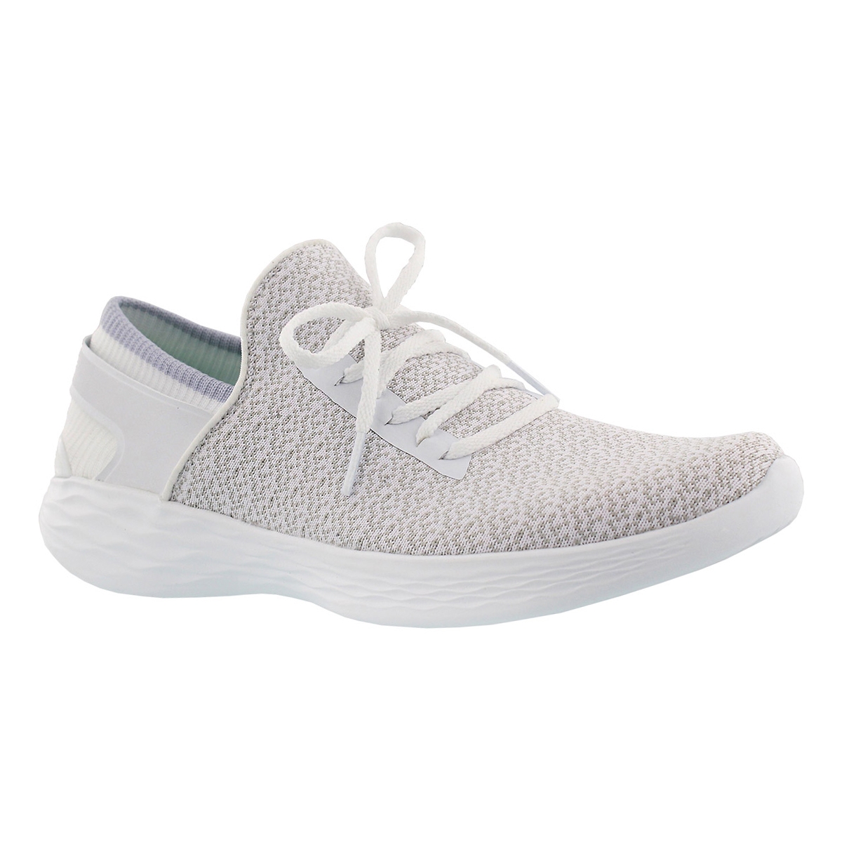 Women's YOU INSPIRE white slip on sneakers