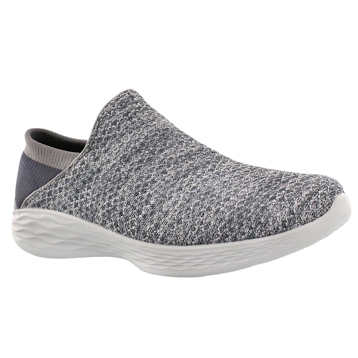 Lds YOU charcoal slip on walking shoe