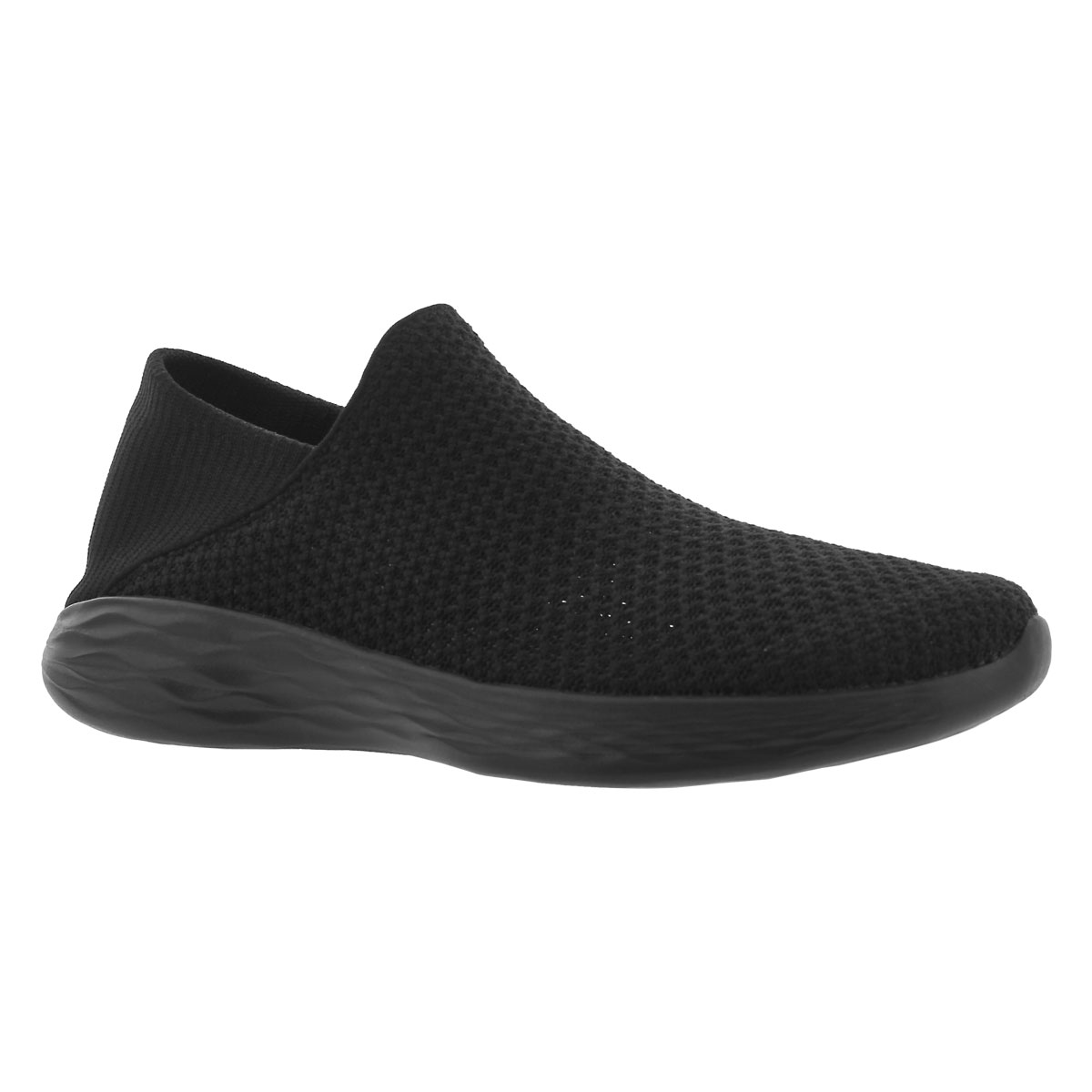 Women's YOU MOVEMENT black slip on walking shoes