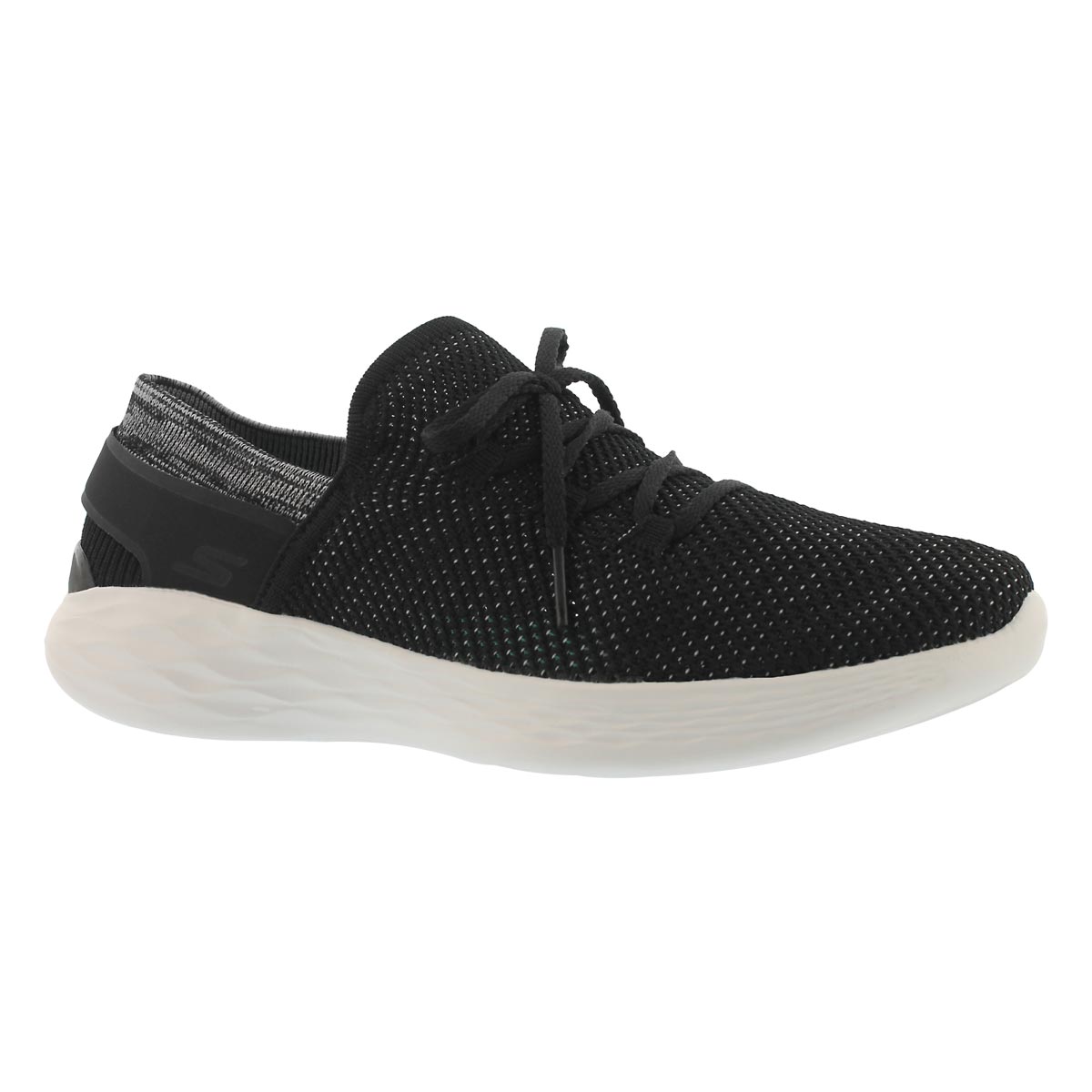 Lds You Spirit blk/wht slip on sneaker