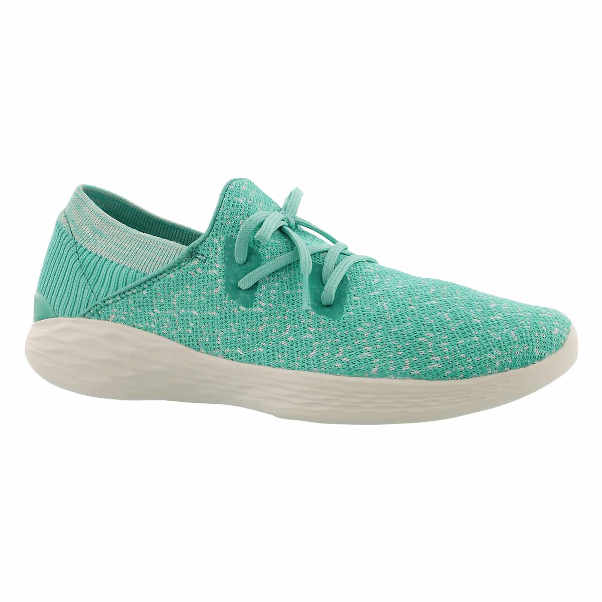 Women's YOU EXHALE mint slip on sneakers