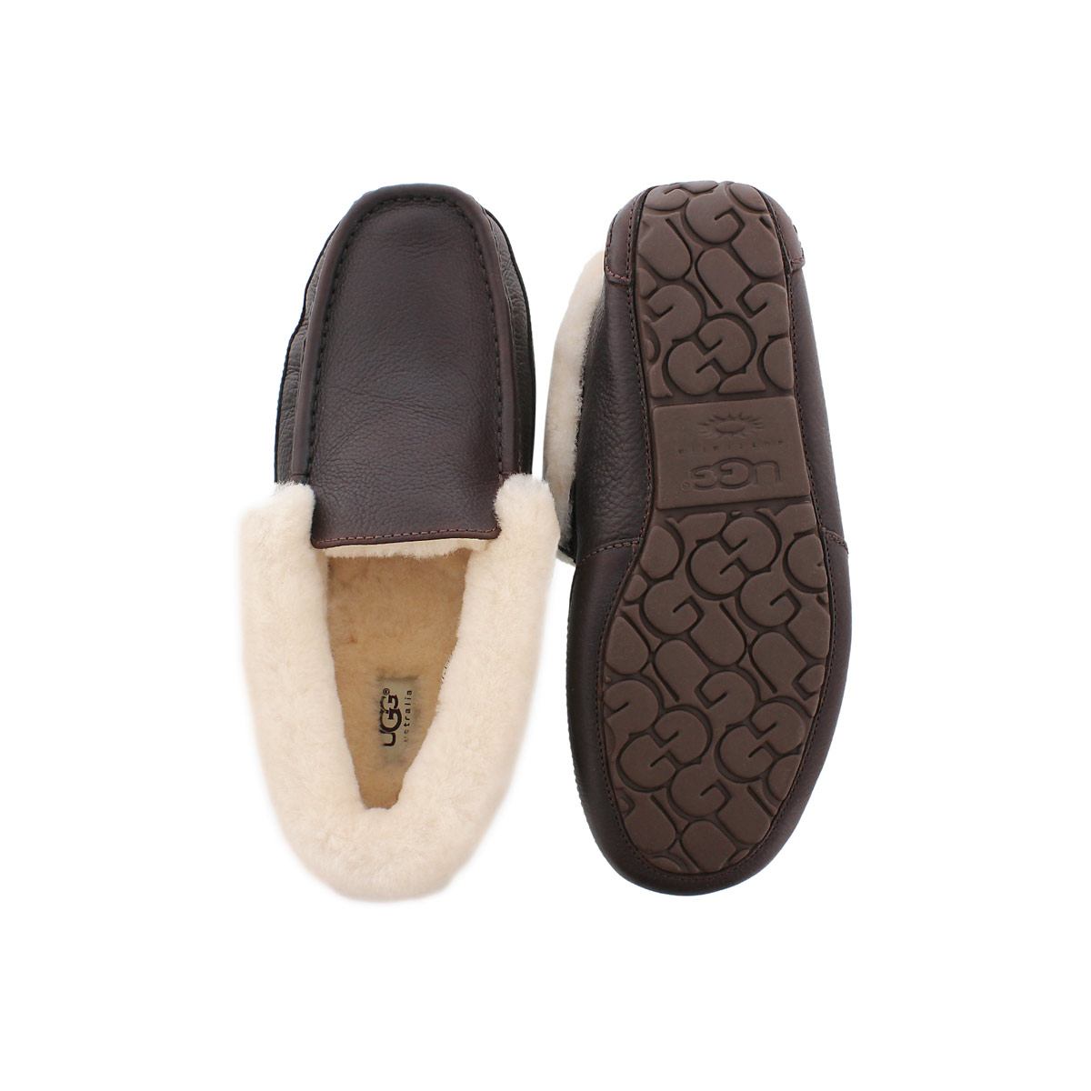 Mns Grantt china tea lthr moccasin