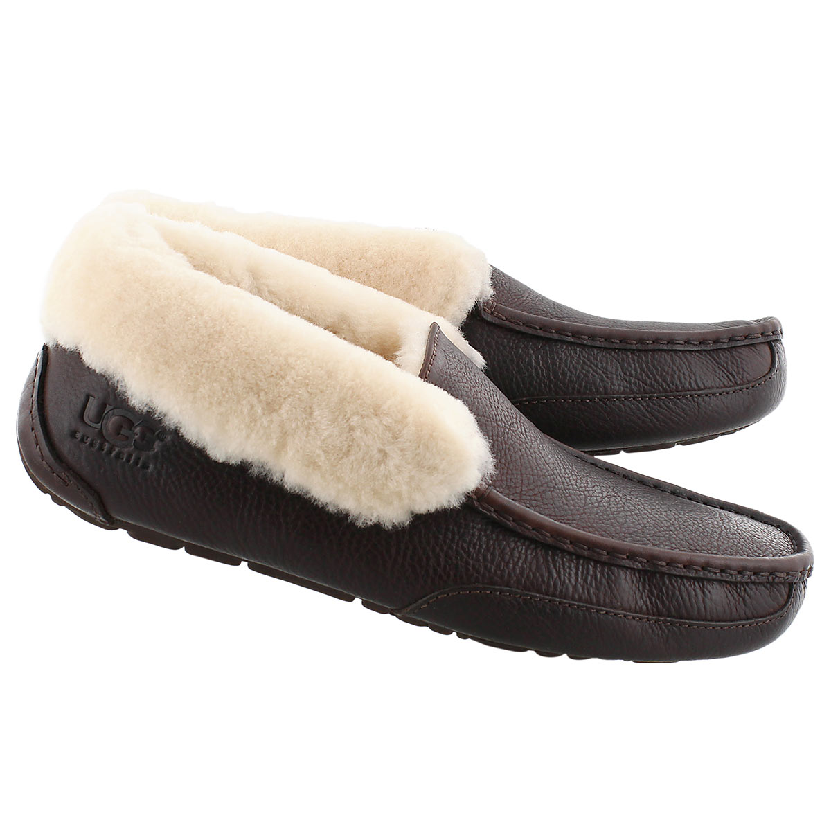 Mns Grantt china tea lthr moccasin