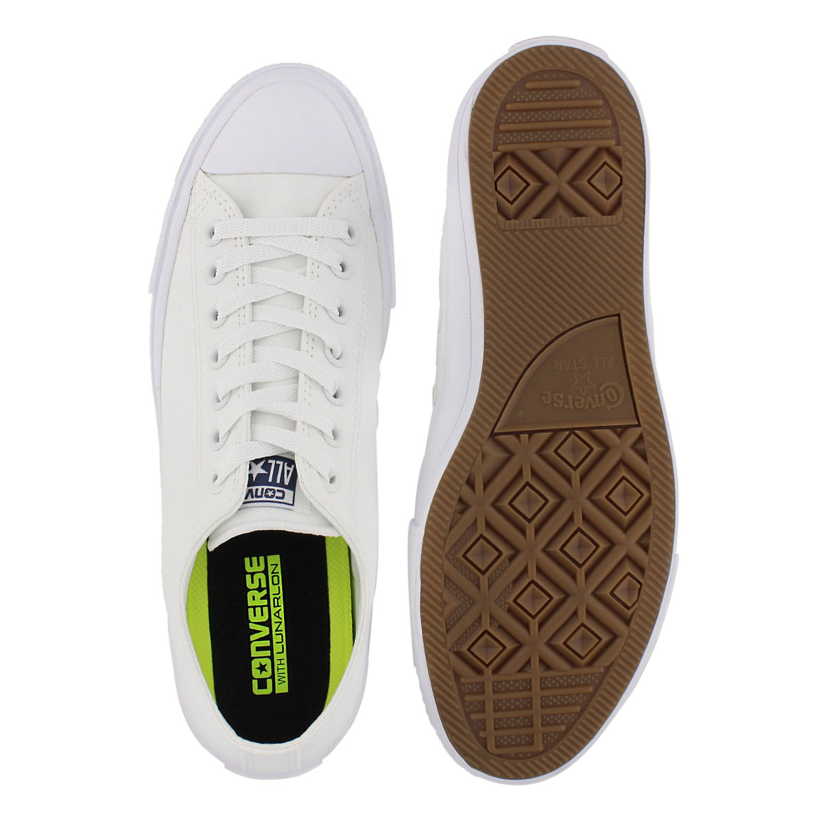 Mns Chuck II Viz Flow white sneaker