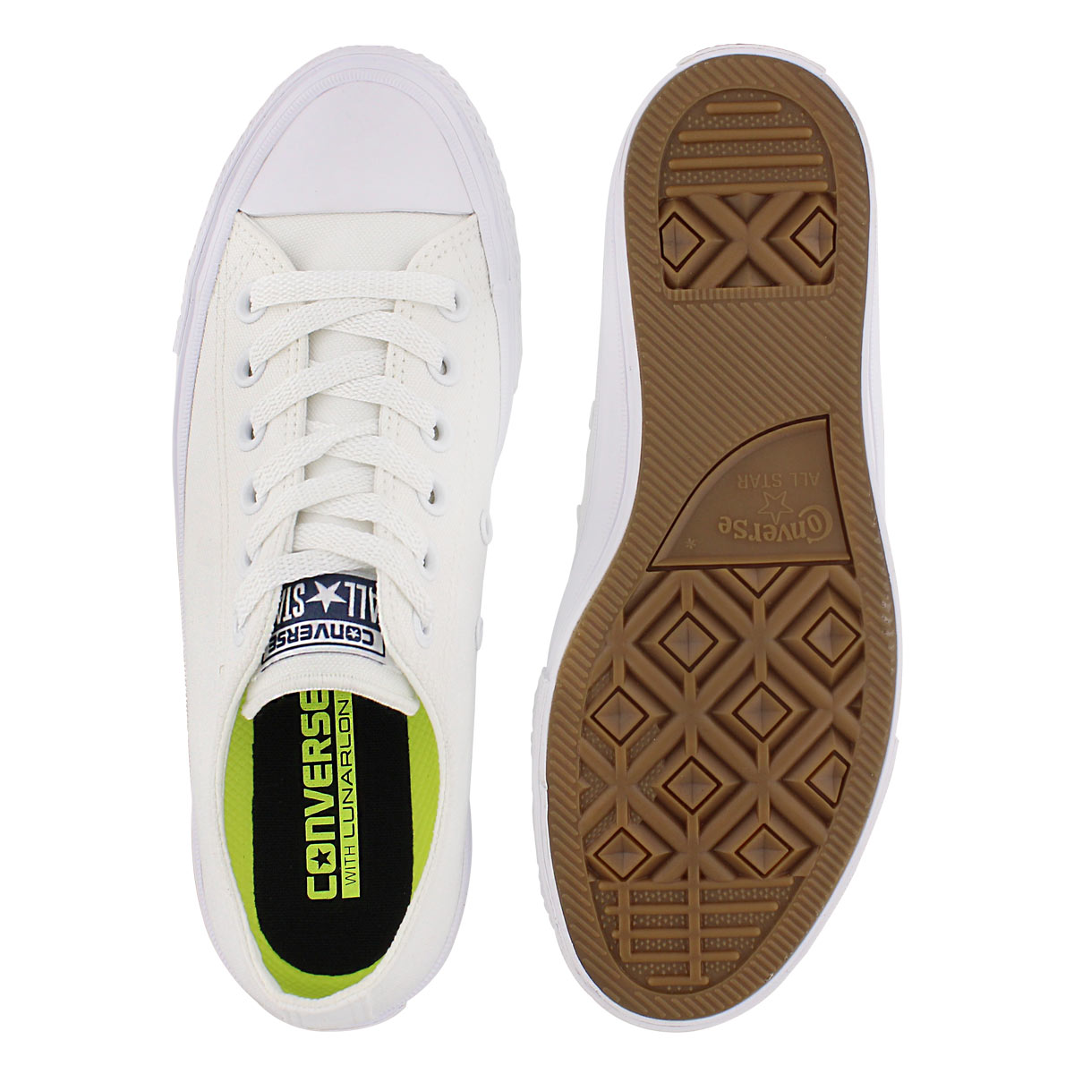 Lds Chuck II Viz Flow white sneaker