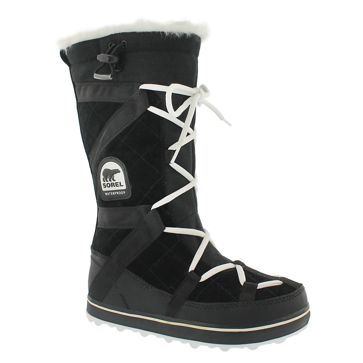 Women's GLACY EXPLORER black winter boots