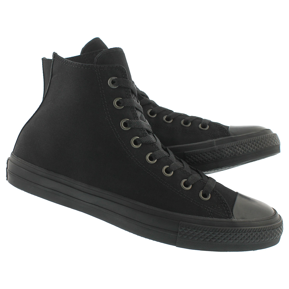 Mns Chuck II Viz Flow blk mono hi top