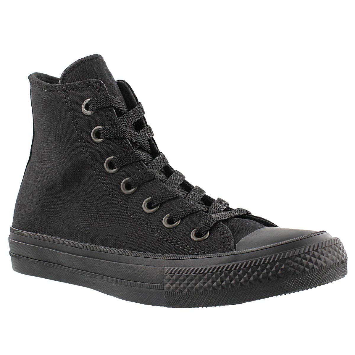 Women's CHUCK II VIZ FLOW black mono hi tops